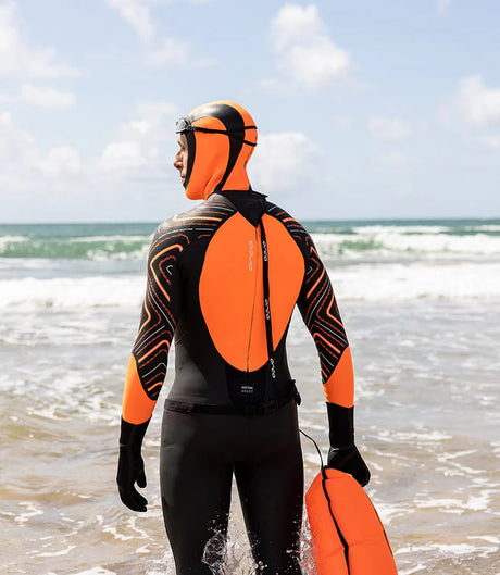 Hi-Vis Neoprene Hood - Orange