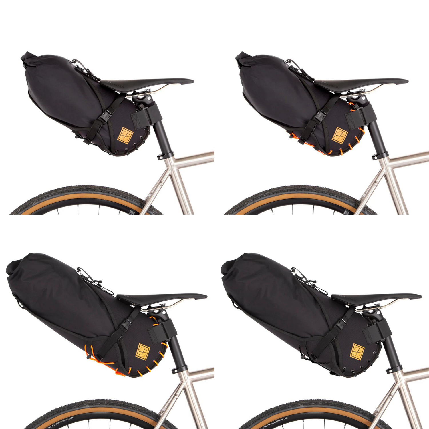 Bikepacking Saddle Bag + Dry Bag