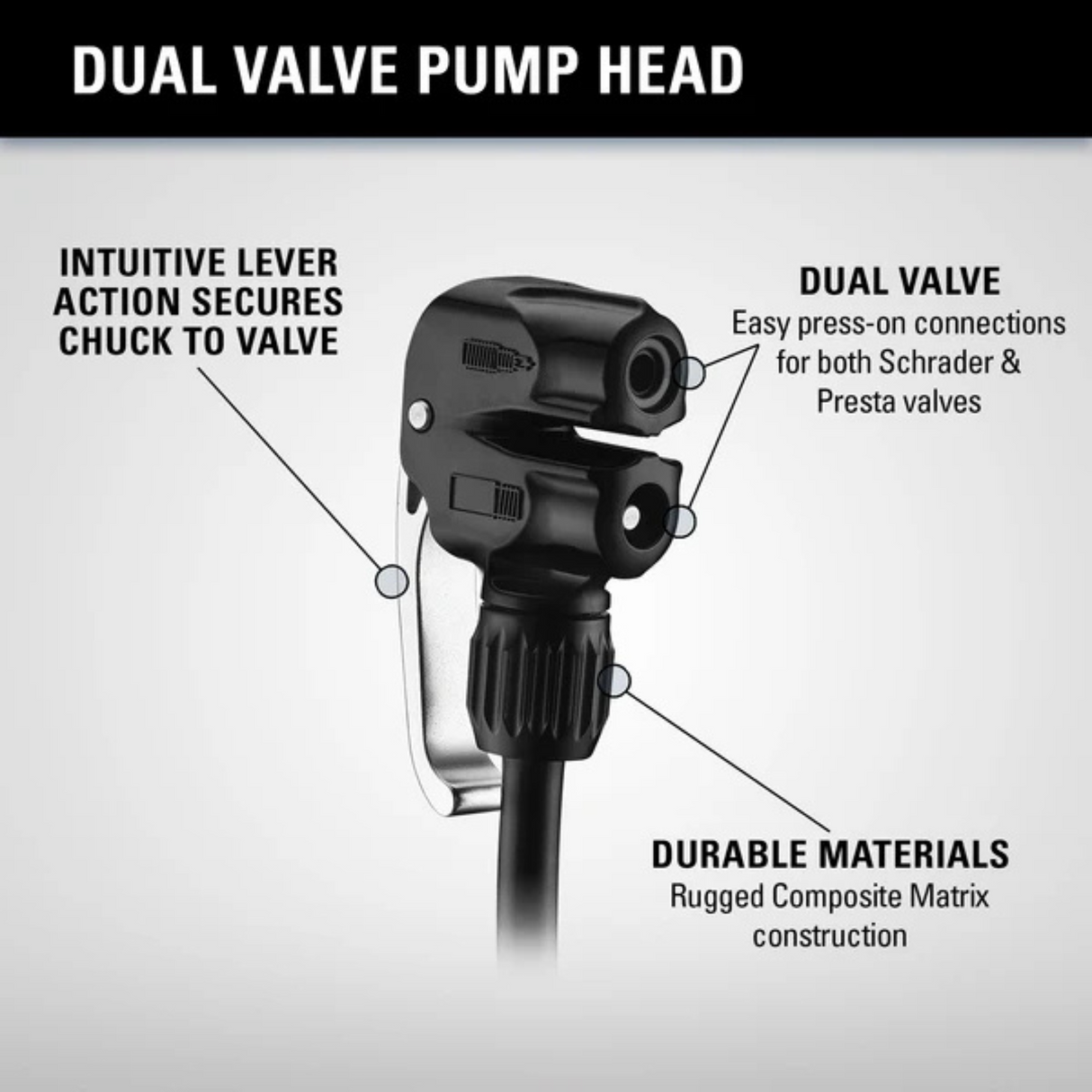 Dual Valve Pump Head