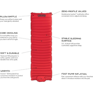 Cosmo 3D Insulated Long Wide Sleeping Pad