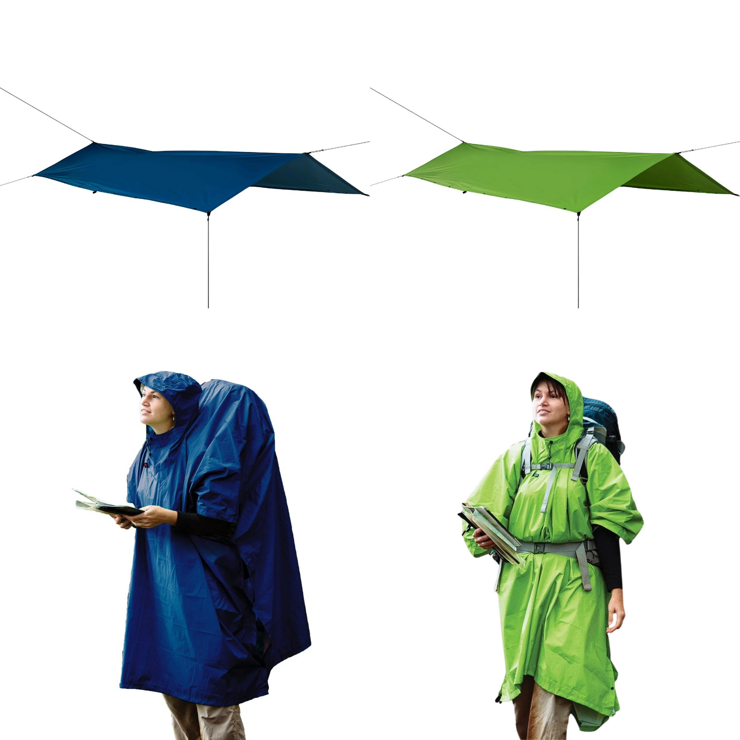 Nylon Tarp Poncho