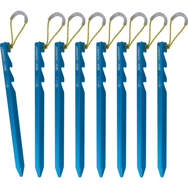 Sea to Summit Tent Accessory 8 Pack Ground Control Tent Pegs APEGS8PK