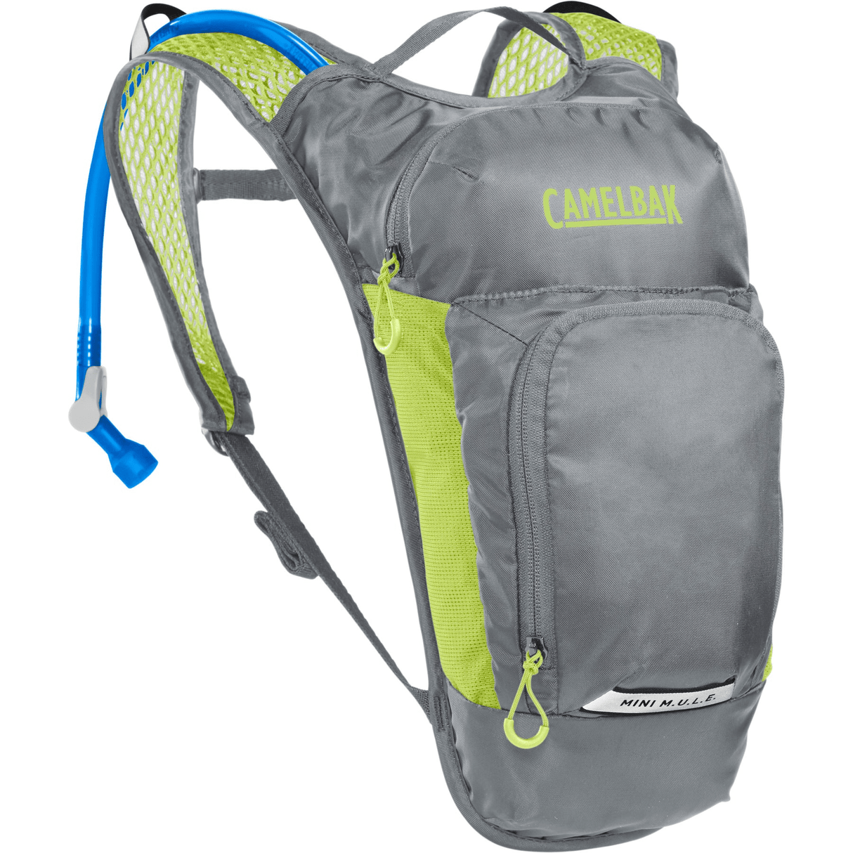 Camelbak Hydration Pack Metal Grey/Green Mini M.U.L.E CB2814001000