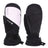 Pair of XTM Whistler II GORE-TEX mitts in White with black palm, cuff and wrist strap
