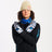 Snowboarder in a beanie crossing his arms wearing XTM Valentino Ascent Snow Leopard mitts