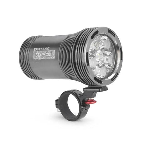 Exposure Lights Bike Light Front & Rear Pair Gun Metal Exposure Six Pack Mk13 EL-6PK13GMB