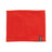 XTM Kids Microfleece X neck warmer in Lava red-orange fleece with the XTM label on the edge