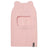 XTM Kids Cub fleece balaclava in Powder Pink, front view with face opening and two bear ears on top