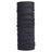 XTM Scenic UPF50+ neck gaiter in Pavement dark charcoal with a panel of small breathing holes