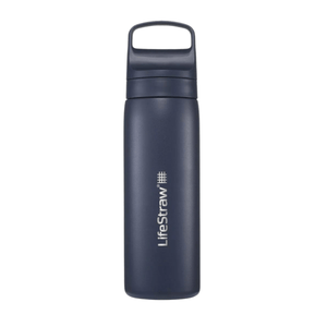 LifeStraw Water Bottle 500 ml / Aegean Sea Go 2.0 Stainless Steel Water Filter Bottle LGV418ASWW