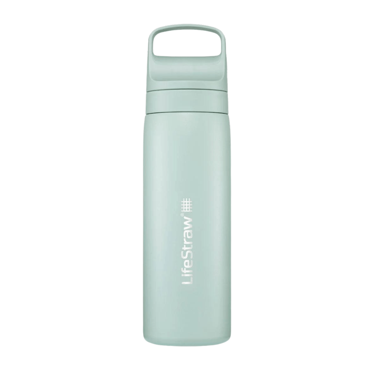 LifeStraw Water Bottle 500 ml / Seafoam Go 2.0 Stainless Steel Water Filter Bottle LGV418SFWW