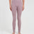 XTM Kids Alpine230 Merino Thermal Pants in Fog, a dusty mauve, front view on a child