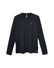 XTM Adventure170 merino long sleeve thermal in black, laid flat, front view with chest logo