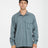 Man in a black cap wearing the XTM Messmate hemp blend shirt in Basalt, front view