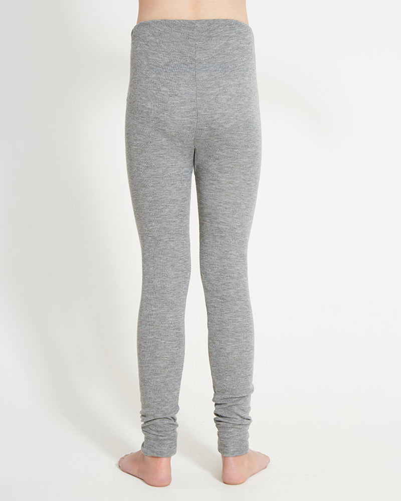 XTM Kids Heatflex Thermal Pant in Charcoal Marle, back view