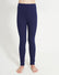 XTM Kids Heatflex Thermal Pant in Navy, front view on a child
