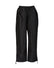 XTM Kids Stash 2L packable rain pant in Black, front view on a plain background