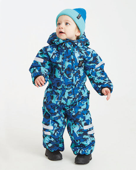 XTM Kids Papoose One-Piece Snow Suit Ski Nostalgia