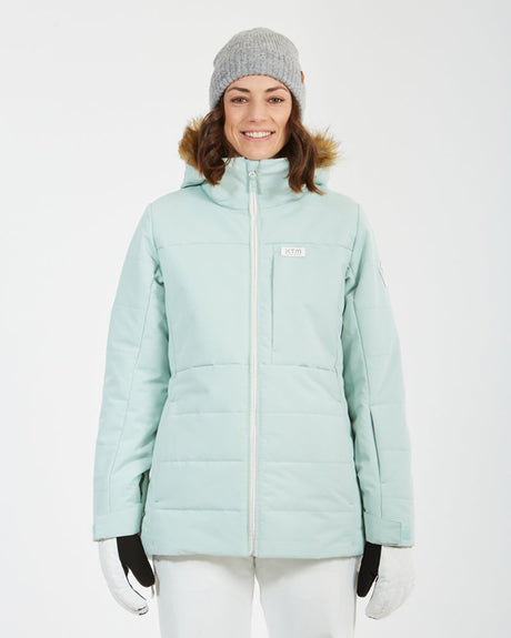 XTM Womens Province Ski Jacket Cool Mint