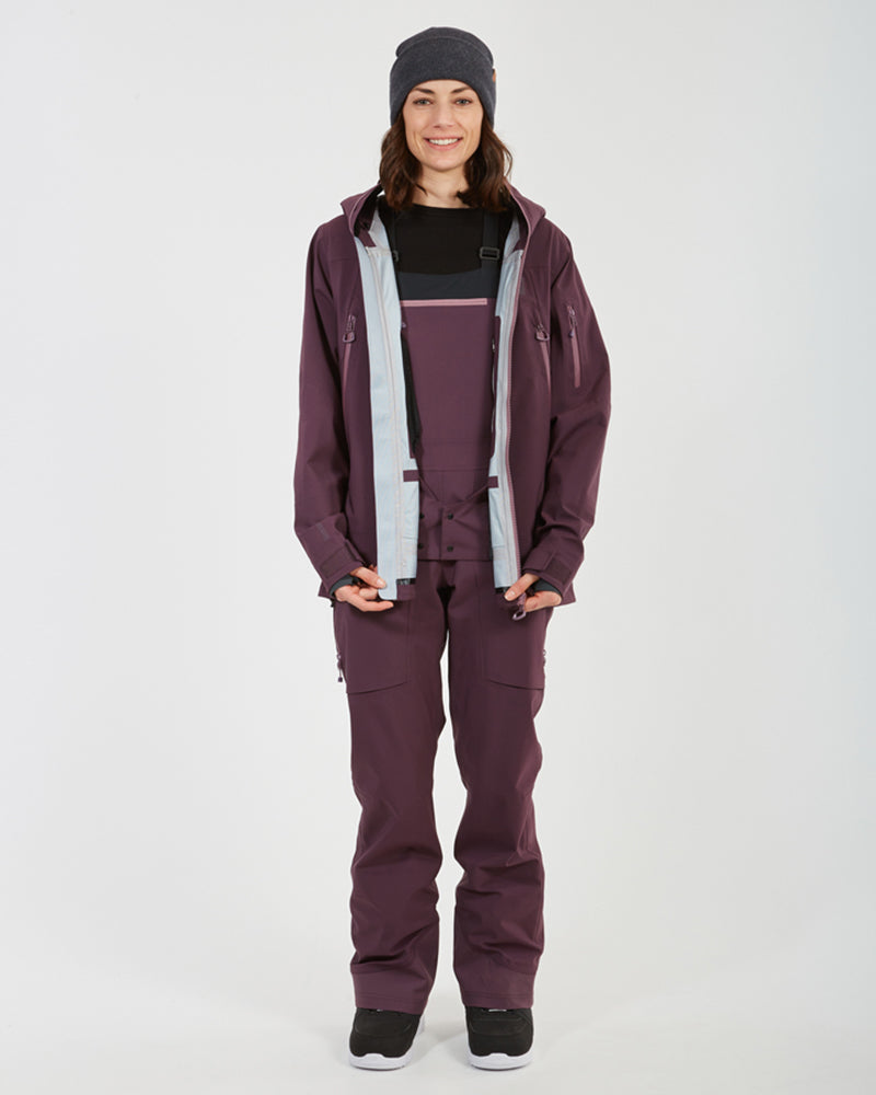 XTM Womens Solitaire Ski Jacket Plum