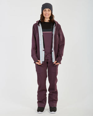 XTM Womens Solitaire Ski Jacket Plum