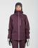 XTM Womens Solitaire Ski Jacket Plum