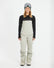 XTM Stellar 2.0 women's bib pant in Stone Grey, full-length front view