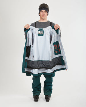 XTM Mens Paradigm Ski Jacket Pine