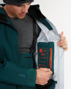 XTM Mens Paradigm Ski Jacket Pine