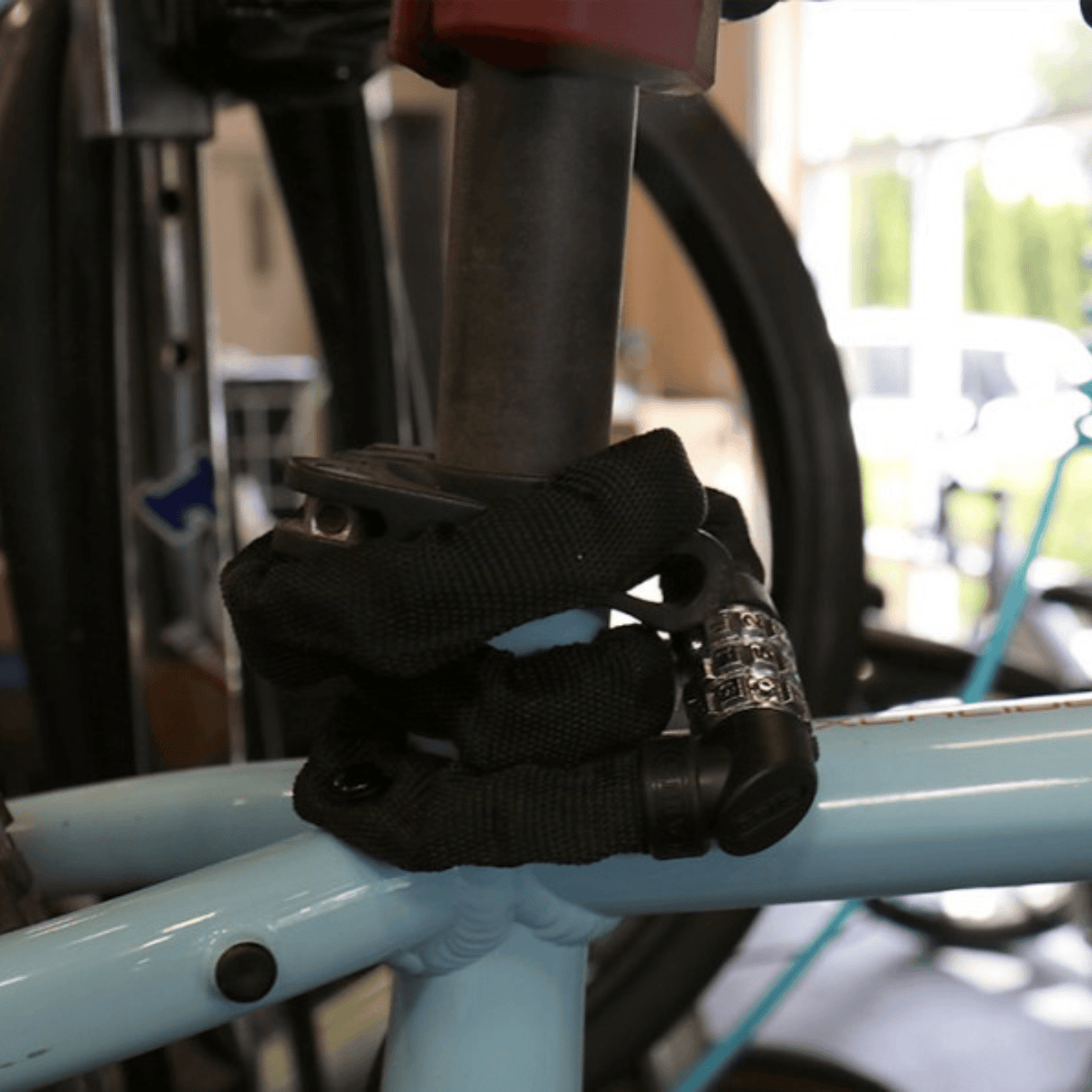 Abus Bicycle Lock Chain Lock 1200 Web