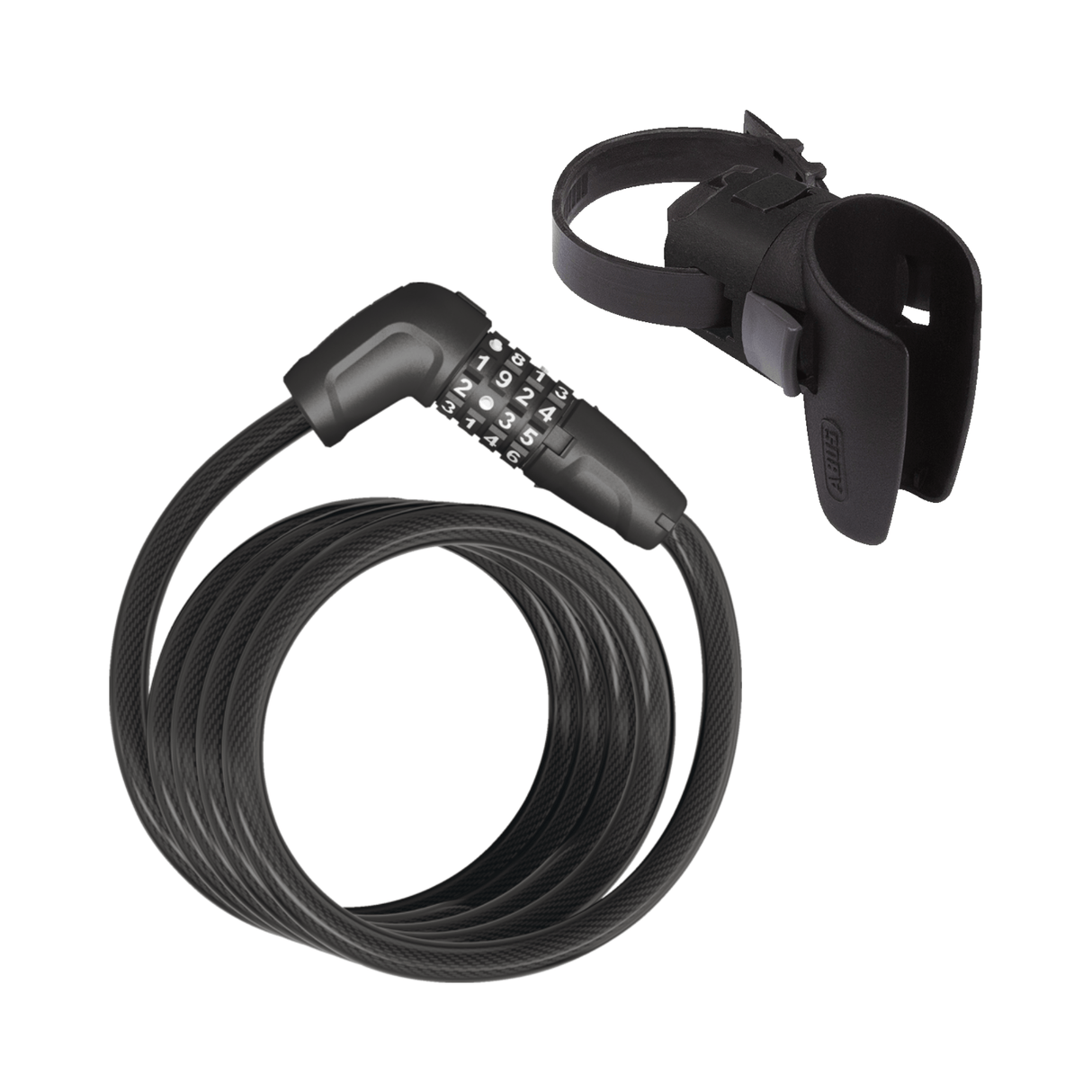 Abus Bicycle & Travel Locks 180CM X 10MM Numero 5510C Combo SCMU AX16523