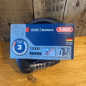 Abus Bicycle & Travel Locks 180CM X 10MM Numero 5510C Combo SCMU AX16523