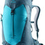 Deuter AC Lite 14 SL in Lagoon Atlantic, bright teal and slate blue daypack, front view