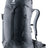 Deuter AC Lite 24 hiking daypack in Black, front three-quarter view with lid and side mesh pocket