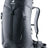 Deuter AC Lite 30 hiking backpack in Black, front three-quarter view with lid and front strap