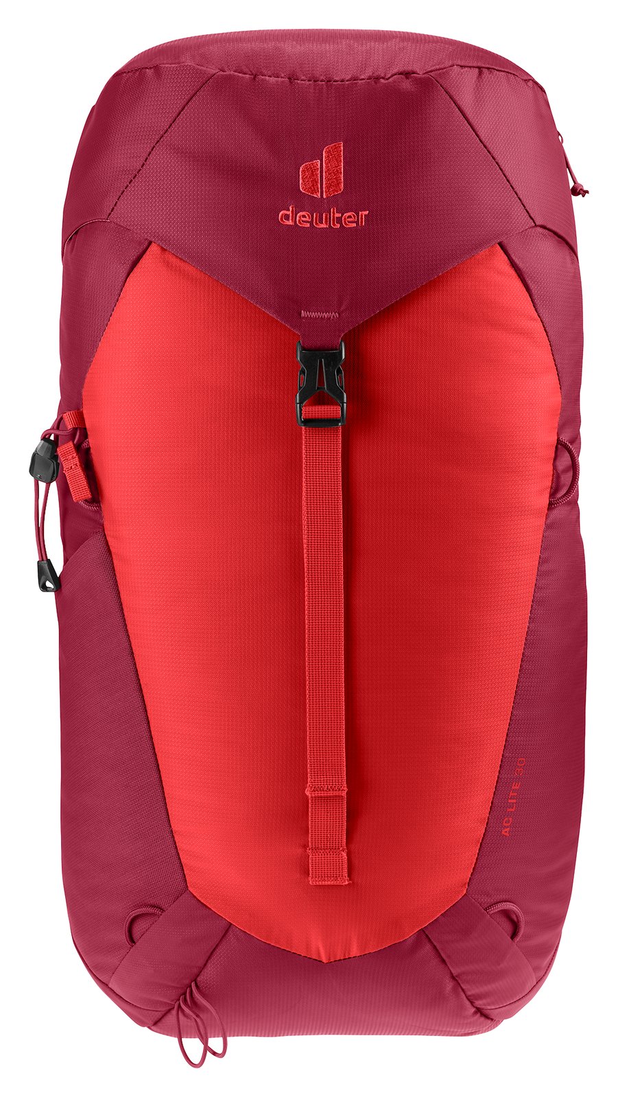 Deuter AC Lite 30 in Cherry Masala, straight-on front view