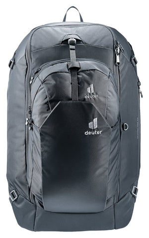 Deuter Access Pro 65 in Black with the daypack removed, front panel and front pocket