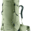 Deuter Aircontact Core 55+10 SL in Grove Ivy green, front three-quarter view