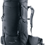 Deuter Aircontact Core 60+10 in Black, front three-quarter view