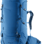 Deuter Aircontact Core 70+10 trekking pack in Baltic Nightblue, front three-quarter view