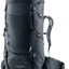 Deuter Aircontact Core 70+10 in Black, front three-quarter view