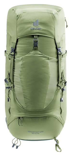 Deuter Aircontact Lite 35 + 10 SL in Grove Ivy, straight-on front view