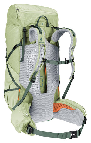 Deuter Aircontact Ultra 35+5 SL rear three-quarter view of the Active Fit shoulder straps