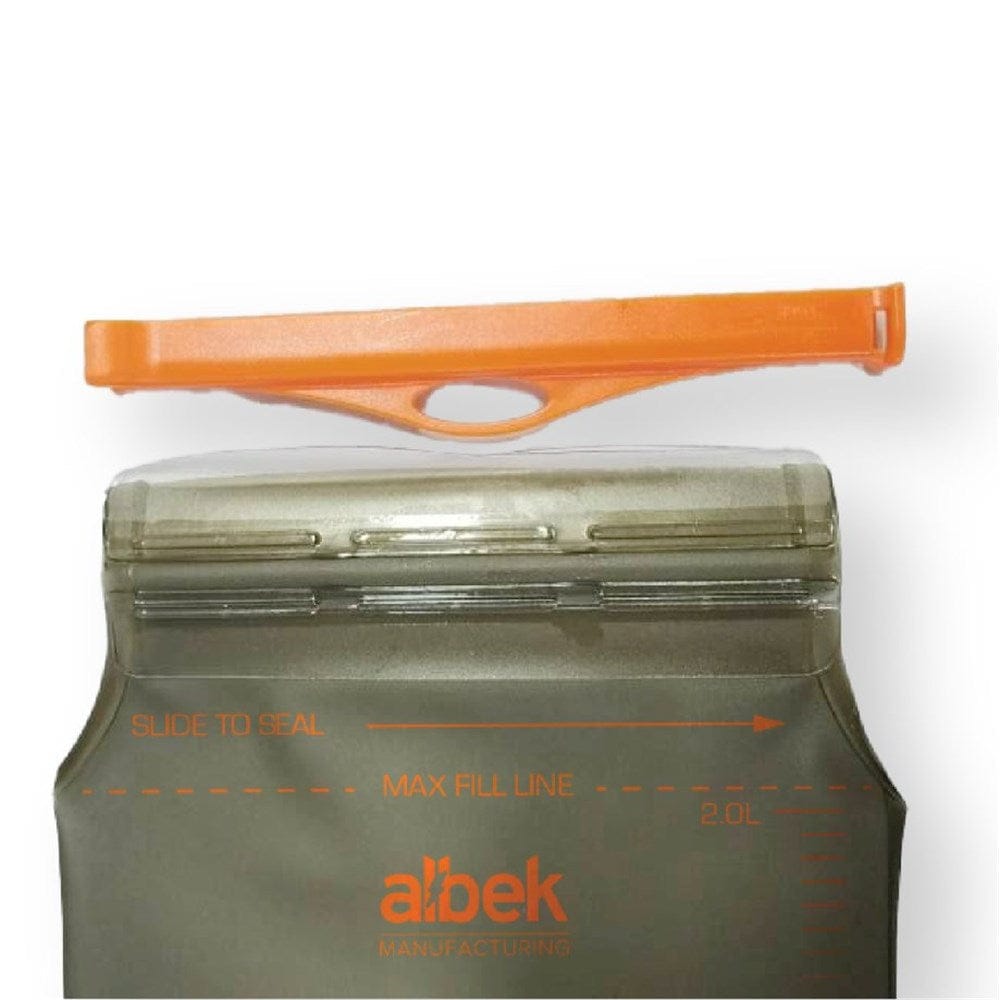 Albek Reusable Hydration Bladder Hydration Spare 2.0L FFP Bladder INCL MSILE Bite Valve AB13005090