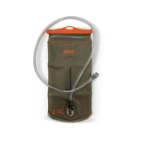 Albek Reusable Hydration Bladder Hydration Spare 2.0L FFP Bladder INCL MSILE Bite Valve AB13005090
