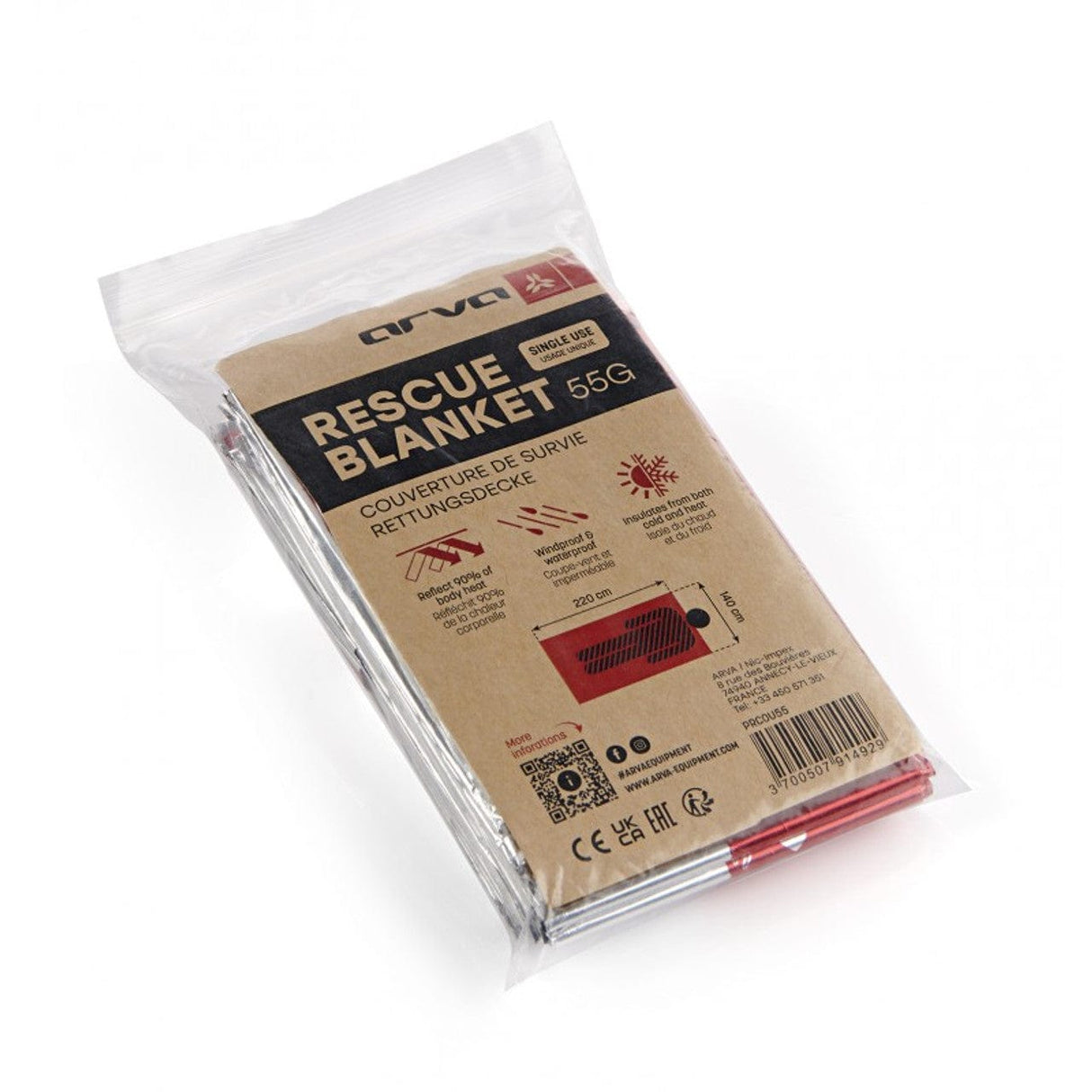 Arva Safety Blanket Emergency Blanket