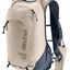 Deuter Ascender 13 in Alu, sand-coloured running vest, front three-quarter view