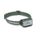 Black Diamond Storm 550 headlamp in Tundra sage green on its headband