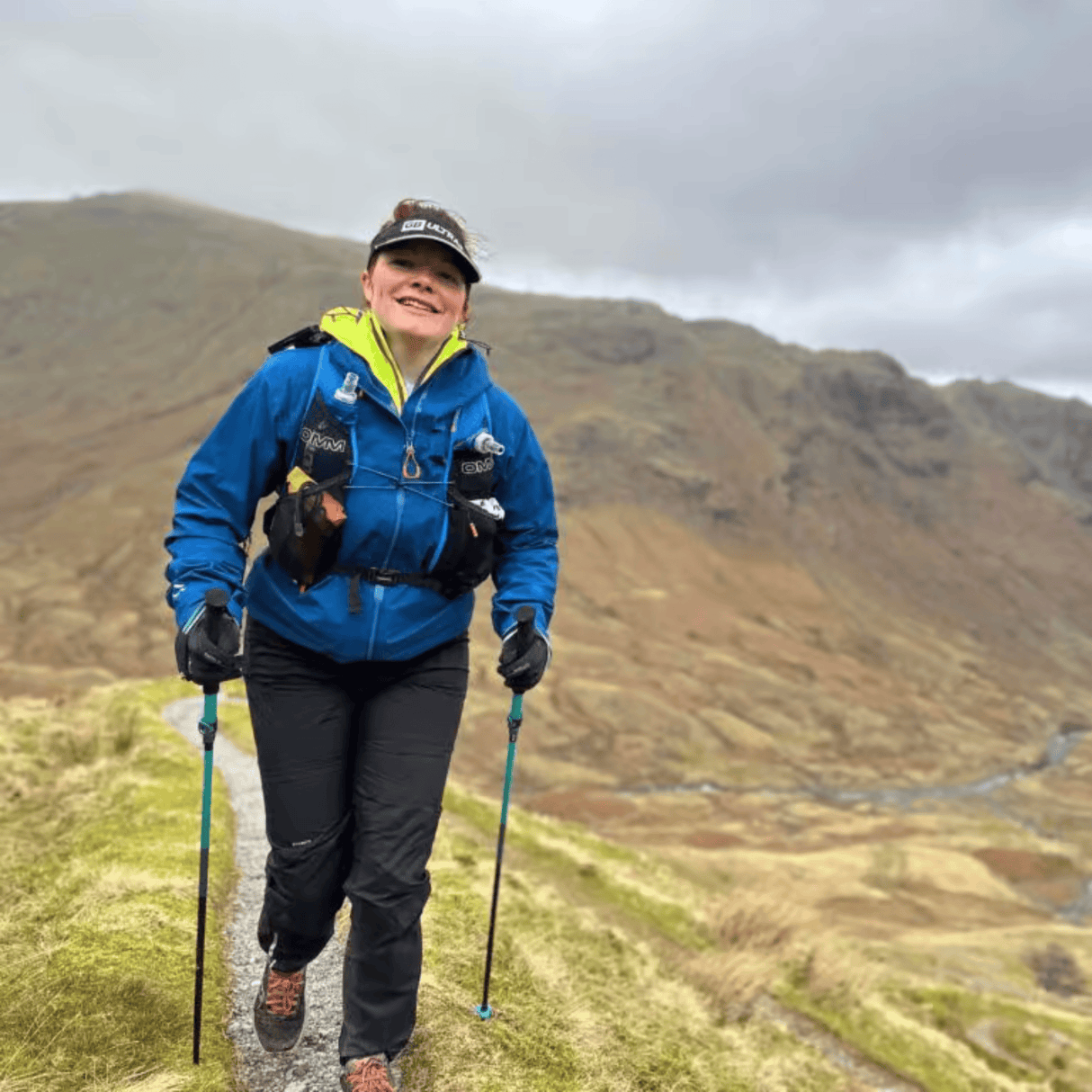 Black Diamond Trekking Poles Distance Carbon FLZ Womens Trekking Poles