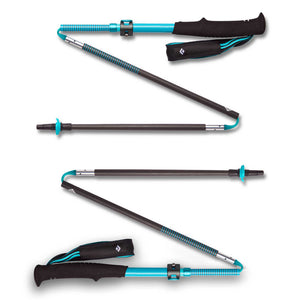 Black Diamond Trekking Poles Distance Carbon FLZ Womens Trekking Poles